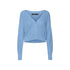 Cardigan a maniche lunghe azzurro in tessuto knit da donna Vero Moda, Abbigliamento Donna, SKU c811000056, Immagine 0